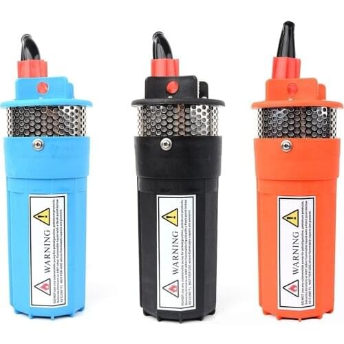 DC 12V/24V 360LPH 70M Lift,Small Submersible Solar energy Water Pump Outdoor Garden Deep Well Car Wash bilge Cleaning 12 24 v