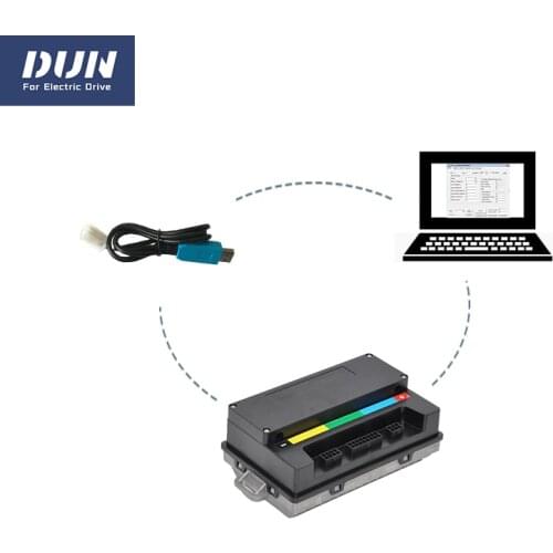 Free Shipping 1kw 1000w Votol EM50S DC 55A 48V-72V Programmable Motor Driver for Electric ATV