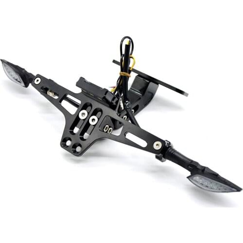 Motorcycle License Plate Frame Number Plate For YAMAHA fz6 fz1 mt03 tamax xmax 300 KAWASAKI Z800 Z750 z650 er6n z1000 ninja 650