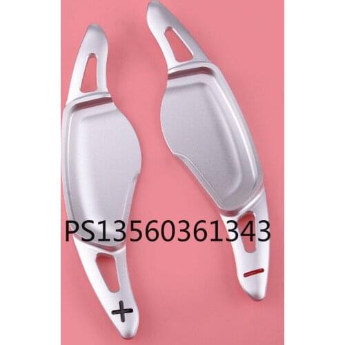 Silver Car Steering Wheel Shift Paddle Trim Fit For BMW X3 X4 M5 7 Series 18-19