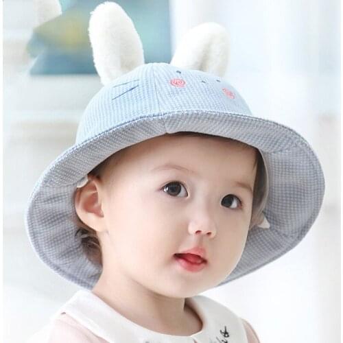 Princess Autumn New Baby Children Hats Caps Baby Cartoon Bunny Ears Sun Hat Baby Accessories Newborn