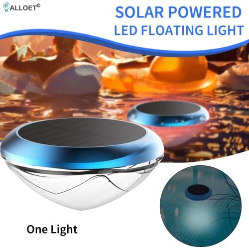 Solar Floating Pool Light LED Color Changing Solar Powered Floating Pool Lights Swimming Pool Pond Fountain Garden Decoration