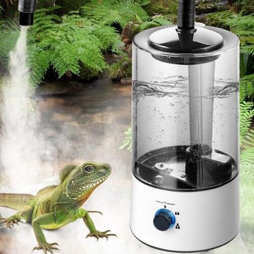 Mist Fogger Lizard Tortoise Herps Pet Supplies Accessories Reptile Humidifier Amphibians Terrariums Chameleon With Hose Vivarium