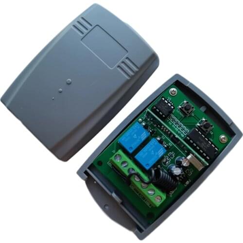 SEIP Compatible Universal 2-Channel receiver 12-24V AC/DC 433.92MHz