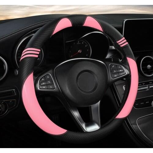 Four seasons universal car steering wheel cover cartoon female cute cats summer anti-slip sweat-absorbing car cover