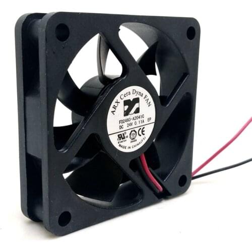 Cooling fan 60mm 6015 24V ultra quiet fan 60 * 60 * 15mm FD2460-A2041C variable frequency cooling fan 6cm
