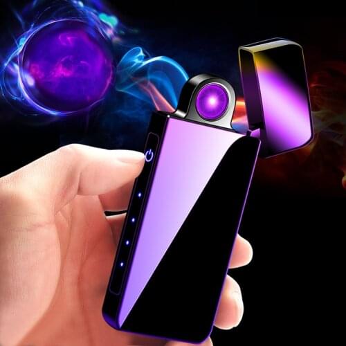 Arc Charging Lighter Electrical Display ACR Lighters for Horse Lamp Lightning Gadgets for Men Gift