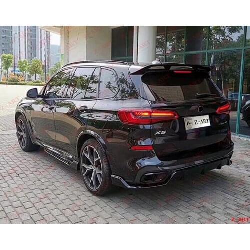 2019 Z-ART for G05 X5 carbon fiber rear wing carbon fiber rear spoiler for X5 carbon fiber roof wing + rear spoiler