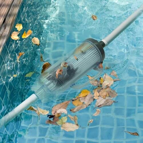 2021 Swimming Pool Cleaner Leaf Catcher Leaf Suction Tank Pool Skimmer Filter Storage Clean Leaves With Filter Basket Dropship