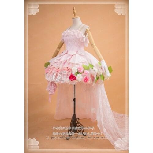 Anime Love live!Sunshine! Ruby Kurosawa Aqours Wedding Awaken Dress Lovelive Cosplay Costume For Women Outfit