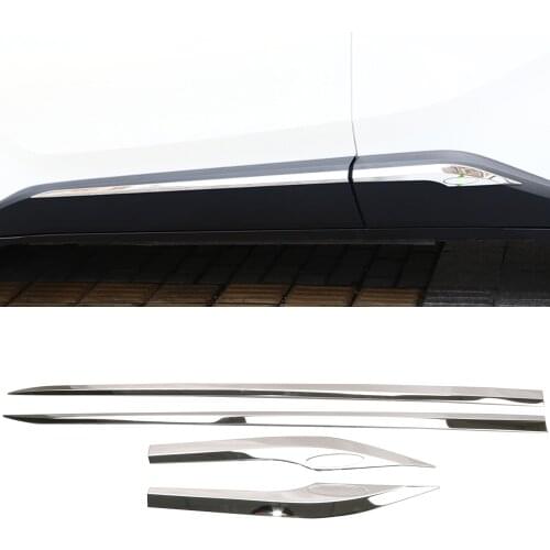For Toyota C-HR CHR 2016 2017 2018 2019 accessories Stainless Steel Glossy Side Door Car Body Molding Strips Cover Trim
