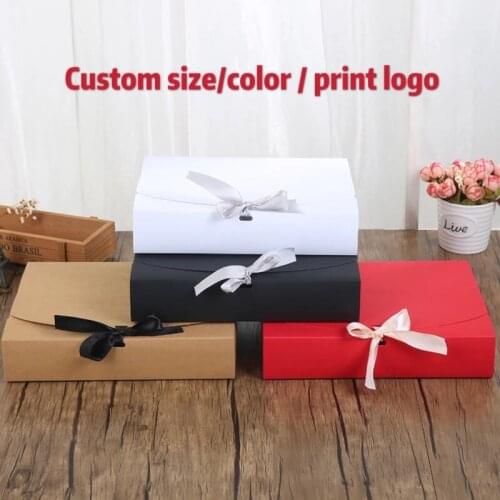 Paper box Gift boxes with ribbon wedding favor boxes,baby shower favor boxes,party gift boxes 10pcs/lot