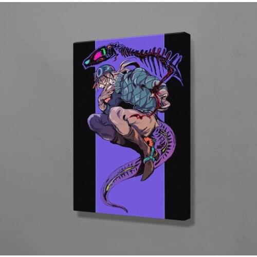 Diego Brando JOJO Part 7 Steel Ball Run SBR Wall Art Canvas Decoration poster prints for living room bedroom decor Painting