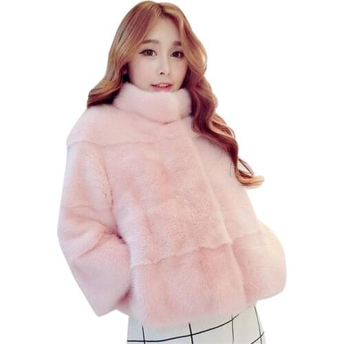 ECTIC Fashionable Fur Coats