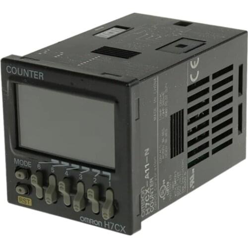 H7CX-A11-N H7CX, 6 Digit, LCD, Digital Counter, 5kHz, 100 → 240 V ac