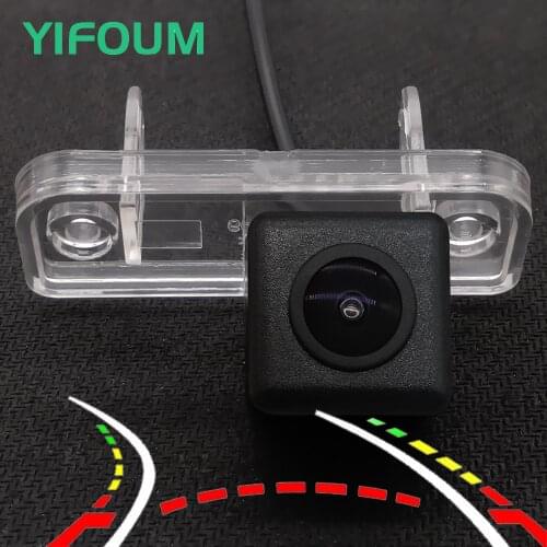 YIFOUM HD Dynamic Trajectory Tracks Car Rear View Backup Parking Camera For Mercedes-Benz E Class W211 E280 E300 E320 2002-2009