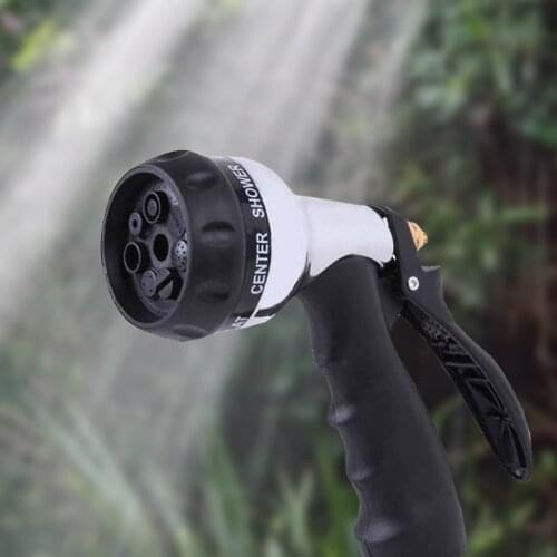 Multifunctional Garden Water Gun Car Wash Water Gun Metal Water Spray Gun Watering Flower Shower Sprinkler Watering Irrigation