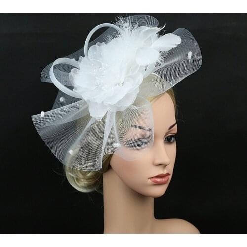 New Fashion Womens Cocktail Party Hat Womens Sinamay Fascinator Wedding Church Kentucky Derby Dress