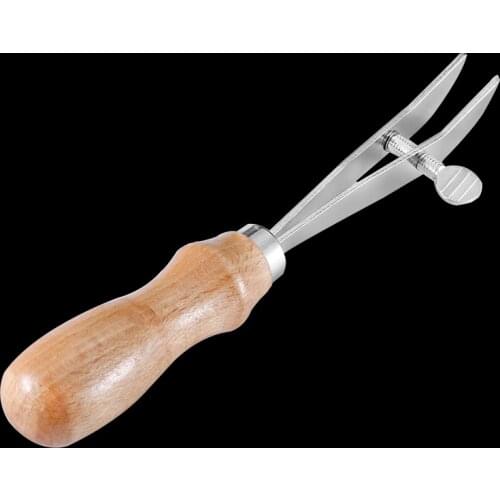 MIUSIE Adjustable Leather Craft Edge Creaser Skiving Tool Handmade DIY Stainless Steel Tools for Leather Craft DIY/Leather