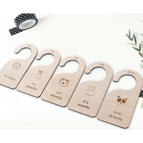 Newborn 12 Months New Mom Gift Newborn 12 Months Baby Wardrobe Dividers Nursery Closet Clothes Organizer