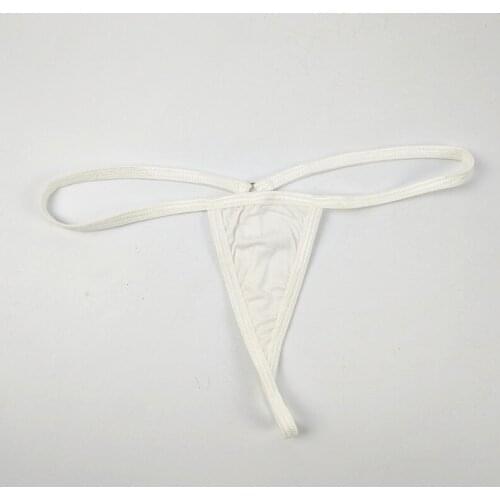 Sexy Mini Micro Thongs Triangle G-strings Low Rise Women Soft Modal Panties Bikini Tangas T Back Underwear Erotic Lingerie Cueca