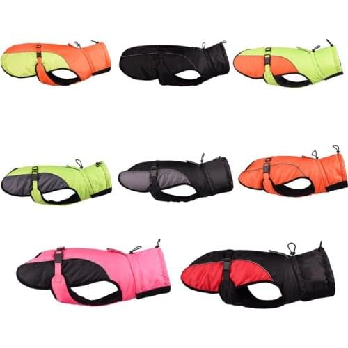 Winter Warm Pet Dog Clothes Reflective Waterproof Pet Padded Vest Jacket Coat For Small Medium Large Dogs Chihuahua Pug Outfits