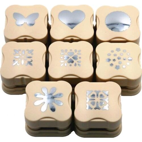 2.5-3.5cm Handmade Crafts and Scrapbooking Tool Paper Punch For Photo Gallery DIY Gift Card Magnetic Punches Embossing device