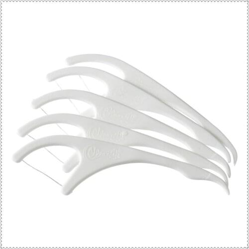 240pcs Dental Floss Interdental Brush Teeth Stick Toothpicks Floss Pick Tooth Cleaning Flosser Peeling Stick Independent packing