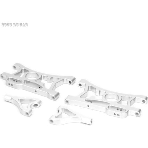 #85402 4P Aluminum Rear Suspension Arm Set Left & Right For HPI Baja 5B 5SC 5T 5R SS 1970 T1000 KM ROVAN NEW ENRON1:5