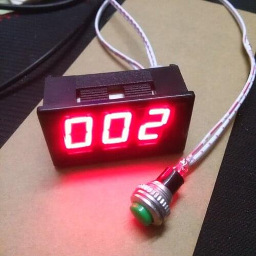 Electronic Counter /3 Bit 0.56 Digital Tube Display Gauge Head/pulse Count/packing Line Count