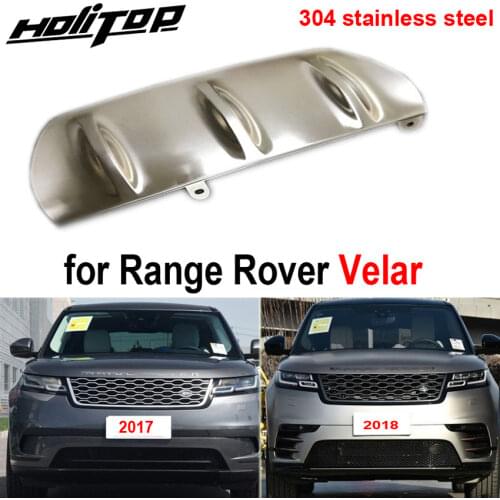 Rear bumper cover/protector/plate/scuff plate for Range Rover Velar,from ISO9001 famous factory,Thicken 304 stainless steel