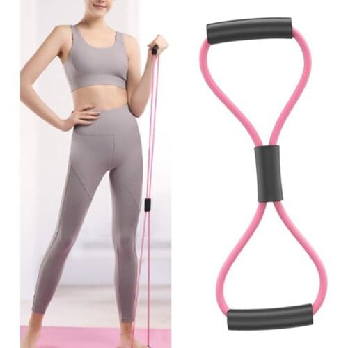 Yoga Band Ergonomic Easy to Carry TPR Back Shoulder Neck Stretching Resistance Loop for Home
