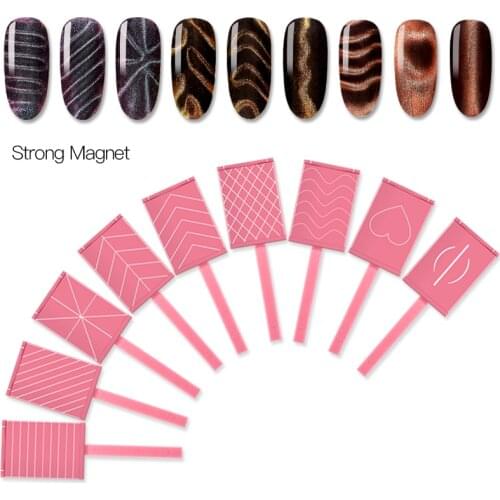 Mtssii 1pcs Magnet Stick Cat Gel Polish Varnish Tips Builder UV Nail Gel Nail Art 3D Magnetic Design Eye Pro Manicure