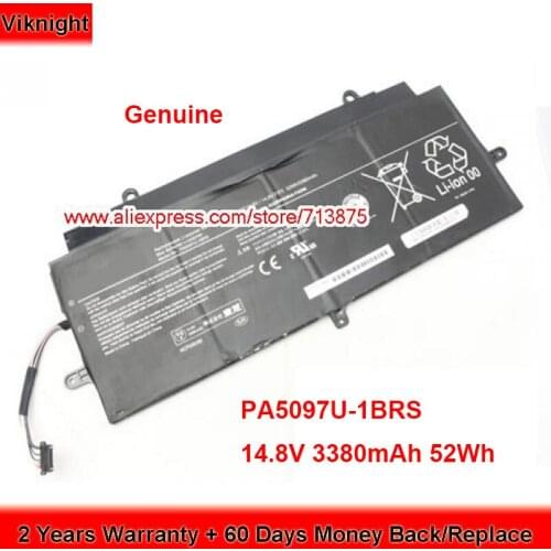 Genuine PA5097U-1BRS Battery G71C000FH210 for Toshiba PSU7FA-00T00K PSU7FCU-OOHOON Laptop 14.8V 52Wh