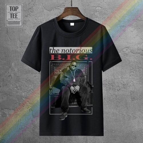 Notorious B I G Throne T Shirt S M L Xl 2Xl Brand New Official T Shirt