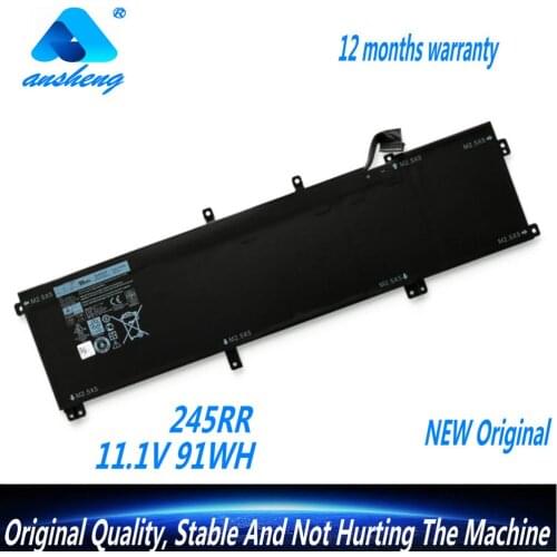 Genuine 245RR Laptop Battery For Dell XPS 15 9530 9535 Precision M3800 TOTRM H76MV 7D1WJ Series 11.1V 91WH