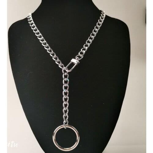 Vintage Square Lock Pendant Necklaces For Women Men Punk Friendship Gifts Simple Design Gold Silver Color Chain Pendant Neck