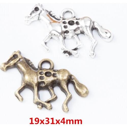 15pcs pendant horse zinc alloy Pendant jewelry Making DIY Hand Made Jewelry findings 7522