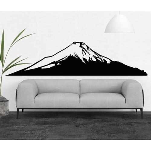 Mountain Pattern Wall Stickers for Living Room Decoration for Home Vinyl Wall Decals Bedroom Art Sticker Murals Poster YY257