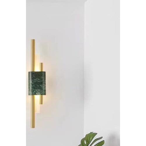 Nordic led crystal wall lamp bedroom light luminaria led lampada camera living room lamp bedroom