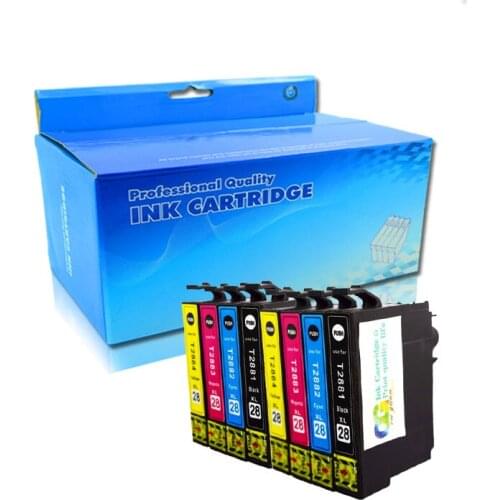 8 Pk Compatible Ink Cartridge for 288 XL Multipack Work with Epson Expression Home XP-440 XP-330 XP-340 XP-434 XP-446 Printer
