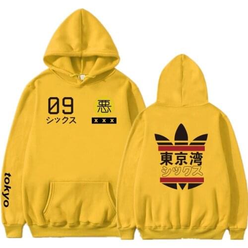 2019 New Men Women Hoodies harajuku Spring Sweatshirts Tokyo Bay Hoodies outwear Fashion Rubber powder Hip-Hop boys Clothes