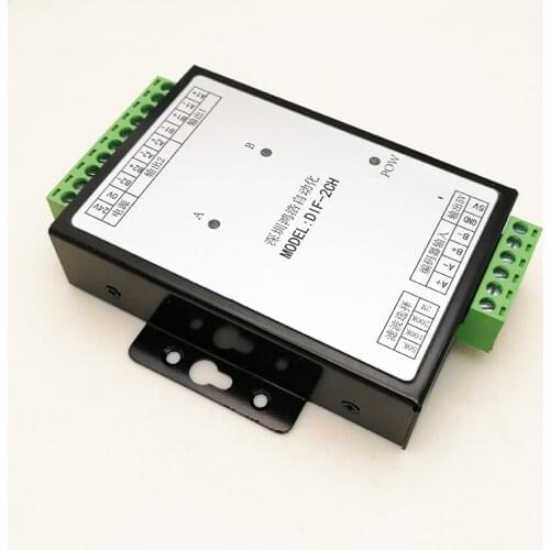 DIF-2CH Differential Pulse Distributor Digital Filter Rail Installation