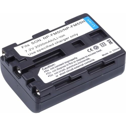 PROBTY NP-FM50 NP-FM55H NP FM50 FM55h Battery for Sony HC1 TRV280 TRV350 TRV250 TRV19 TRV22 TRV27 TRV33 TRV460 TRV140 TRV17