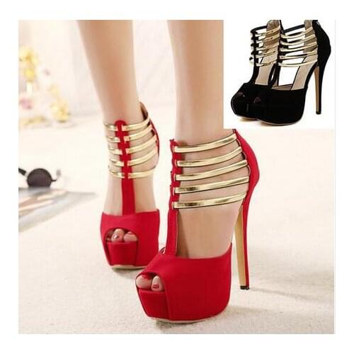 New 2017 Womens High Heels For Small Feet Outdoor Latin Salsa Dance Shoes Open Toe Sexy Platform Pole Dance Shoes