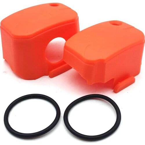 2pcs Motorcycle Brake Clutch Master Cylinder Cover Cap For KTM SX SXF SX-F 400 450 500 2014-2016 2017 2018
