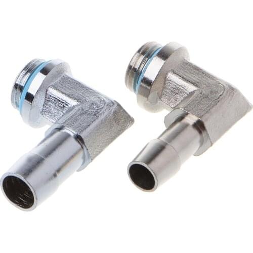 PC Water Cooling System Part G1/4 Thread 90 Degree Elbow Pipe Connector