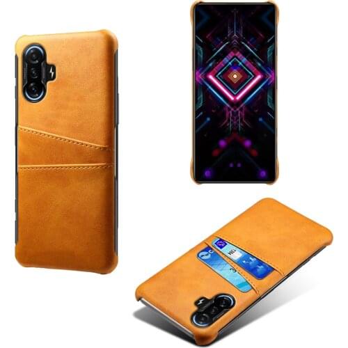 For Redmi K40 Gaming Enhanced Edition Case Credit Card Retro PU Leather Case with Card Slots Wallet Cover for POCO F3 GT