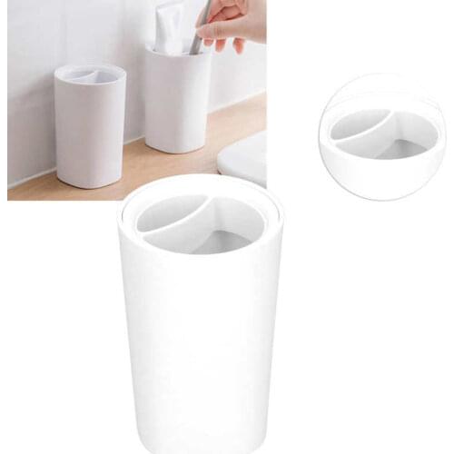 Cups Holder Toothbrush Cup Toothbrush Toothpaste Storage Organizer Wash Cup with Grid Design for Bathroom Supplies Cup Holder