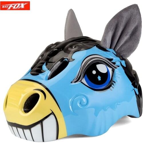 Child 3+ yrs Helmet 3D Cartoon Toy-inspired Design Kid Bike Helmet with Led Taillight Best Toddler Helmet Gift